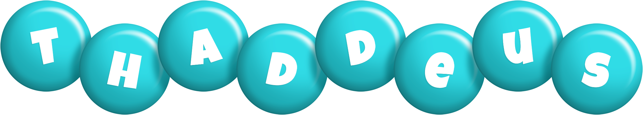 Thaddeus candy-azur logo