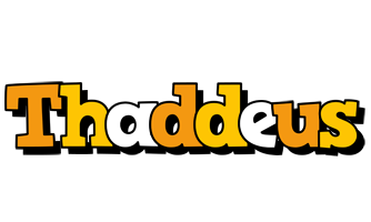 Thaddeus cartoon logo