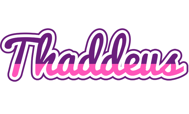 Thaddeus cheerful logo