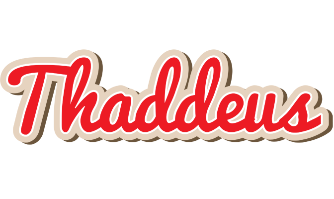 Thaddeus chocolate logo