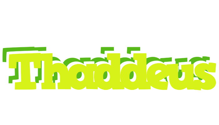 Thaddeus citrus logo