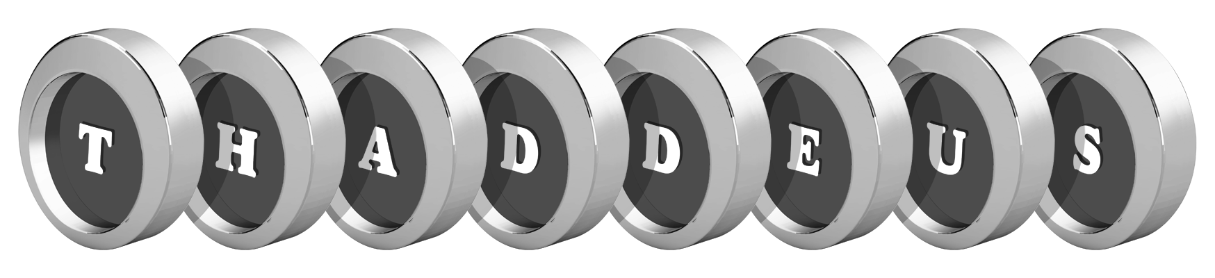 Thaddeus coins logo