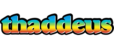 Thaddeus color logo