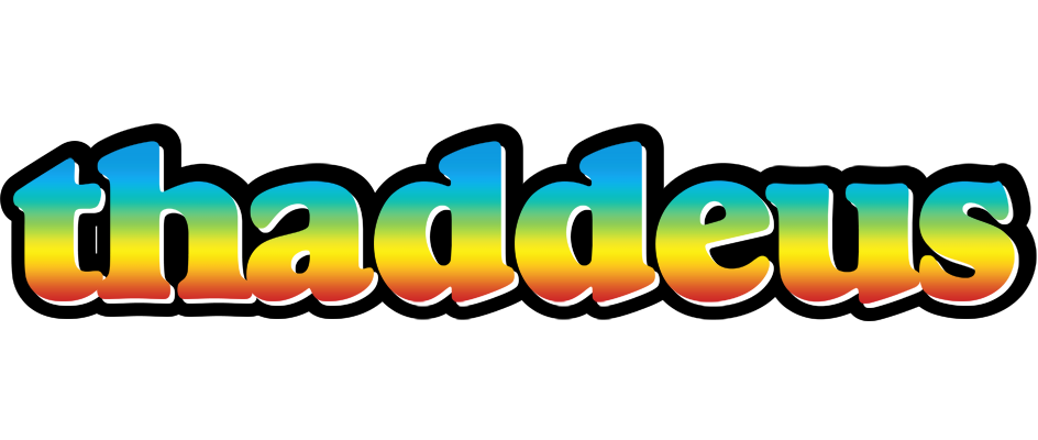 Thaddeus color logo