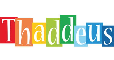 Thaddeus colors logo