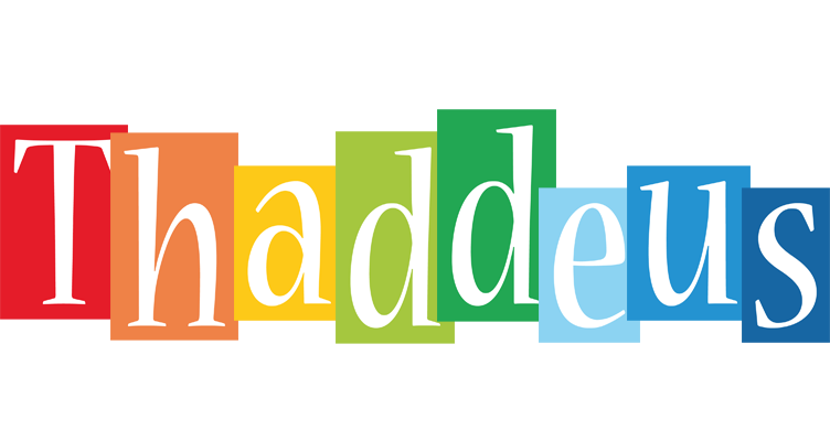 Thaddeus colors logo