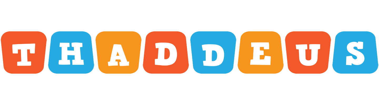 Thaddeus comics logo