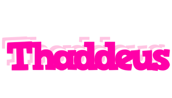 Thaddeus dancing logo