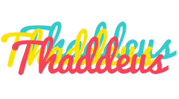 Thaddeus disco logo