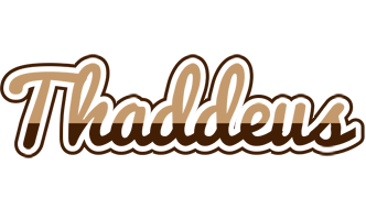 Thaddeus exclusive logo