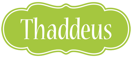 Thaddeus family logo