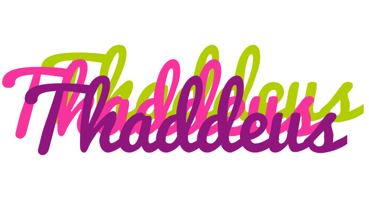 Thaddeus flowers logo