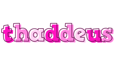 Thaddeus hello logo