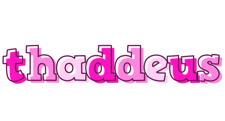 Thaddeus hello logo