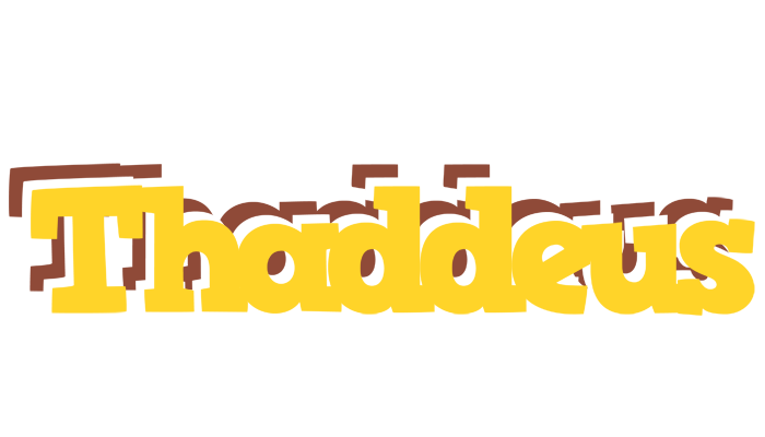 Thaddeus hotcup logo