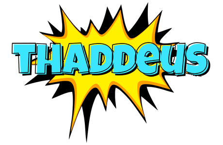 Thaddeus indycar logo