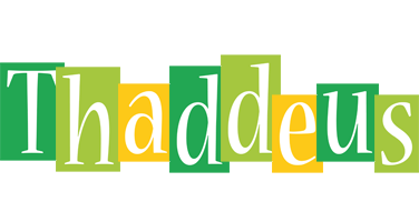 Thaddeus lemonade logo