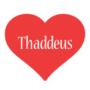 Thaddeus love logo