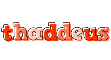 Thaddeus paint logo