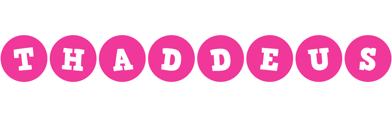 Thaddeus poker logo