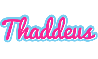 Thaddeus popstar logo