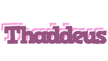 Thaddeus relaxing logo