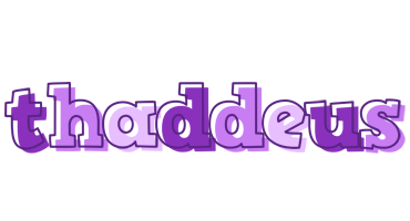 Thaddeus sensual logo