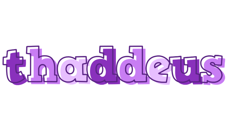 Thaddeus sensual logo