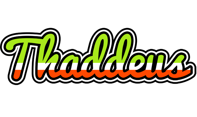 Thaddeus superfun logo