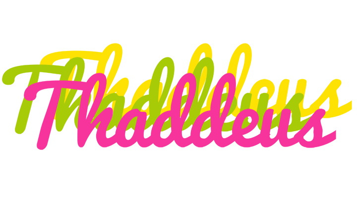 Thaddeus sweets logo