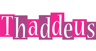 Thaddeus whine logo