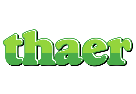 Thaer apple logo