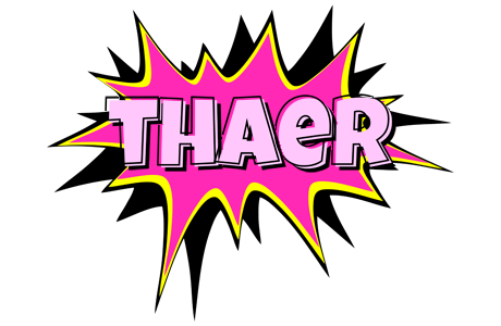 Thaer badabing logo