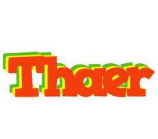 Thaer bbq logo