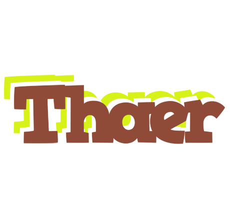 Thaer caffeebar logo