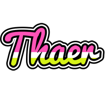 Thaer candies logo