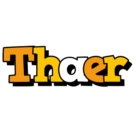 Thaer cartoon logo