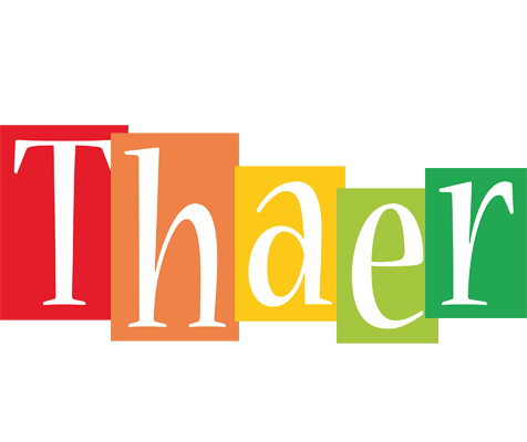 Thaer colors logo