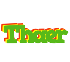 Thaer crocodile logo