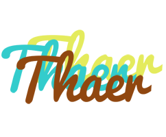 Thaer cupcake logo