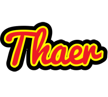 Thaer fireman logo