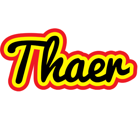 Thaer flaming logo