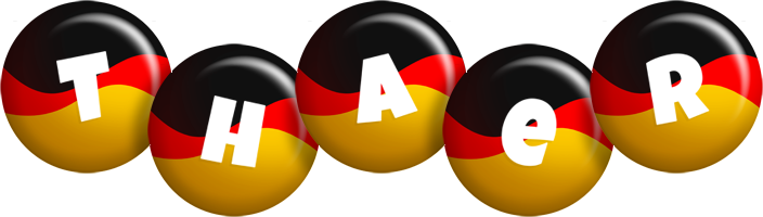 Thaer german logo