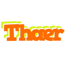 Thaer healthy logo