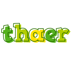Thaer juice logo