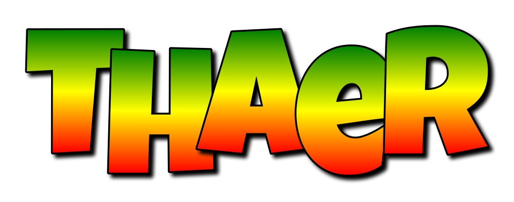 Thaer mango logo