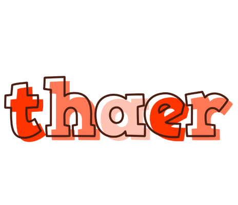 Thaer paint logo