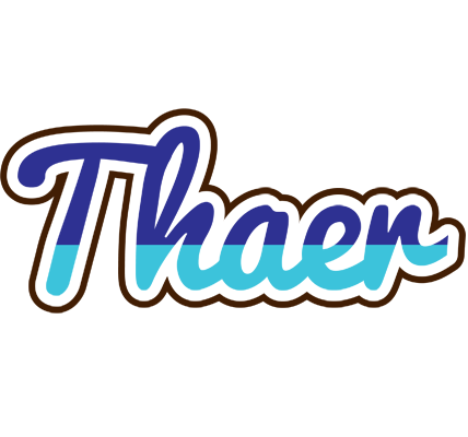Thaer raining logo
