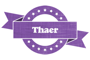 Thaer royal logo