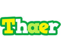 Thaer soccer logo